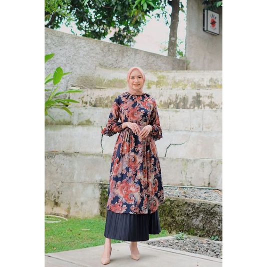 aghnia midi dress kienka.id