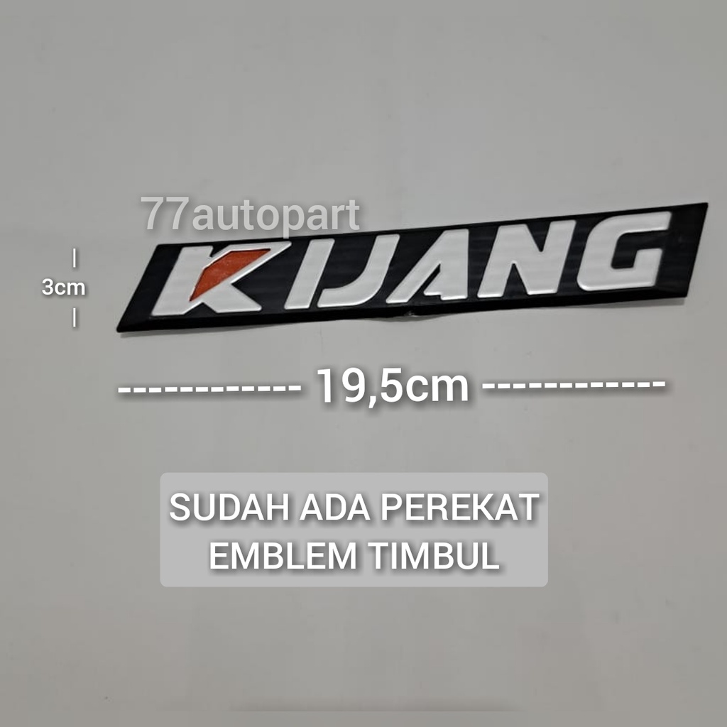 emblem logo mobil tulisan kijang untuk kijang grand