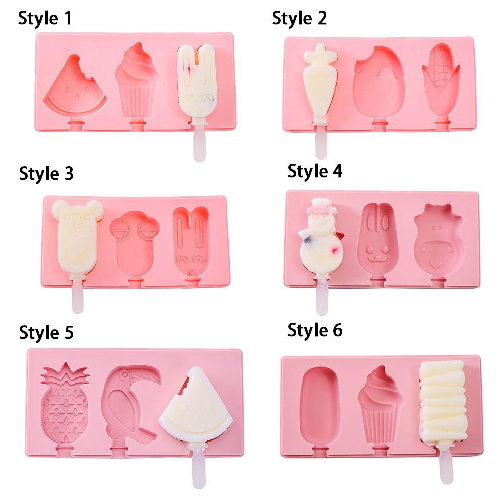 Solighter Cetakan Es Krim Dapur Rumah DIY Homemade Ice Pop Mold