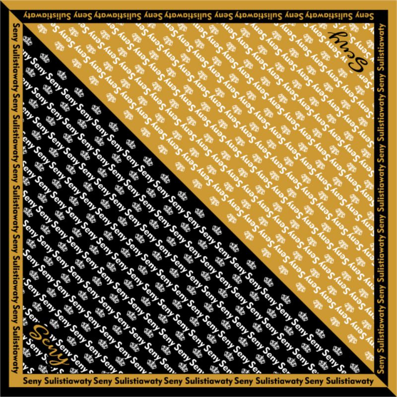 hijab traveling custom nama sendiri voal premium