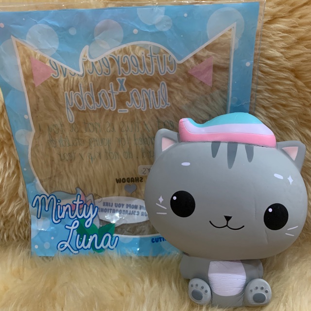 Licensed Minty Luna by Cutie Creative x Luna Tabby