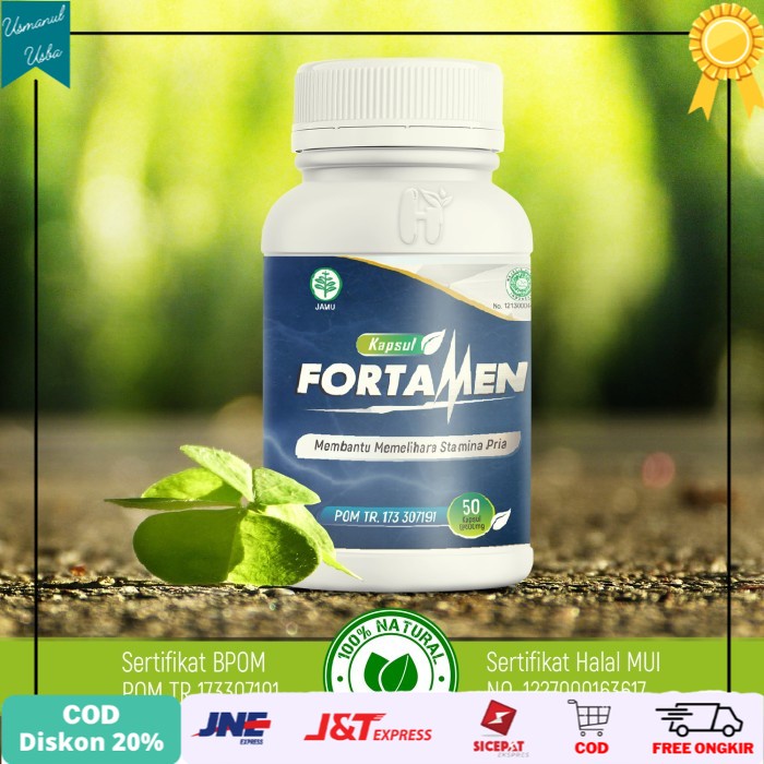 

◾COD◾ Fortamen obat kuat pria tahan lama herbal