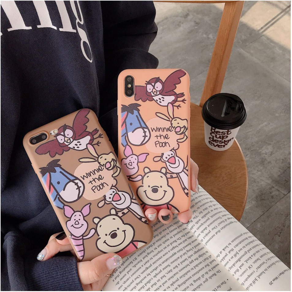 THE POOH Printing samsung a01 m30s m31 note 10 s10 lite a31 realme 6 pro y30 y50 y11 v19 a12 a52 A92