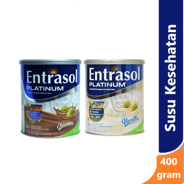 

Entrasol Platinum 400 gram - susu kesehatan bernutrisi