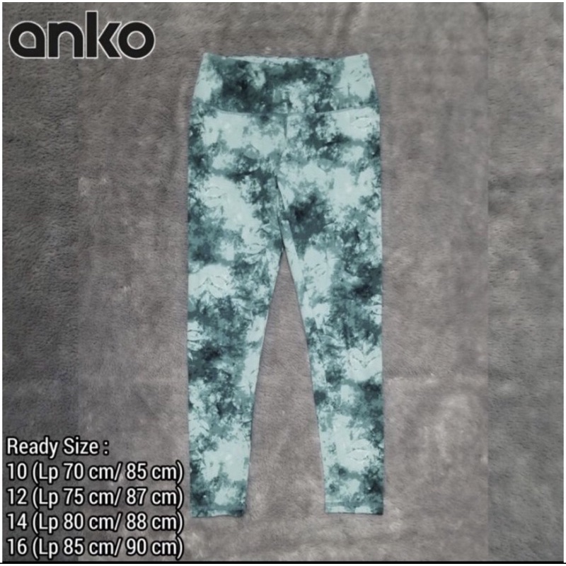 Legging pendek anko sprot new original branded