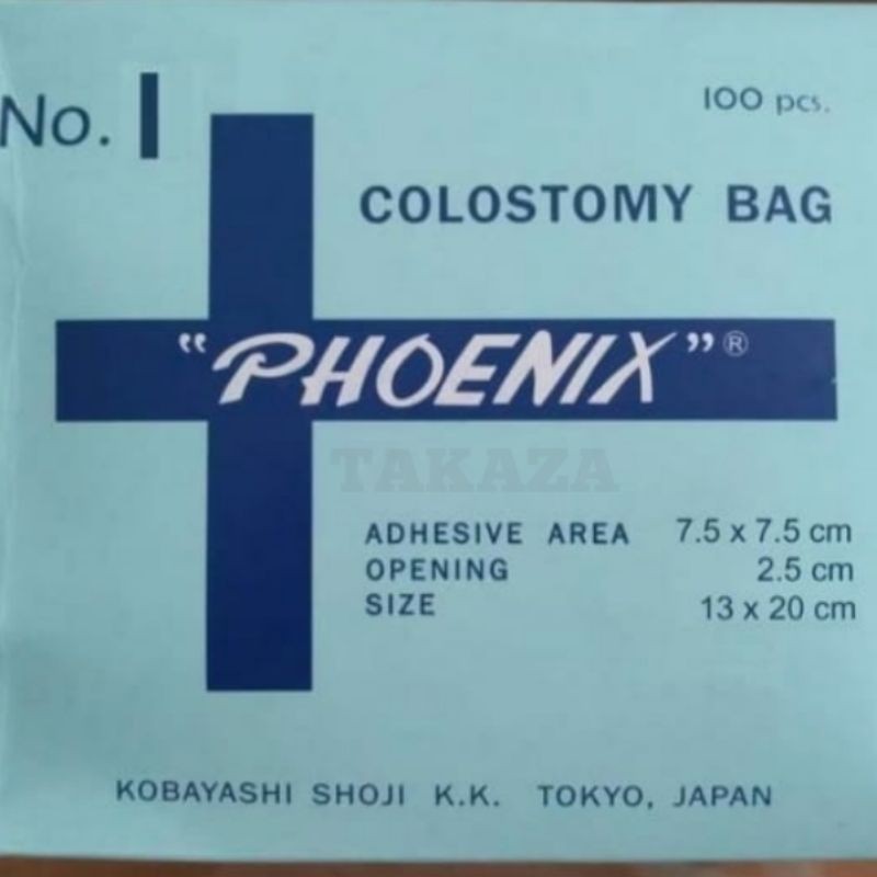 

Kantong Kolostomi Phoenix no 1