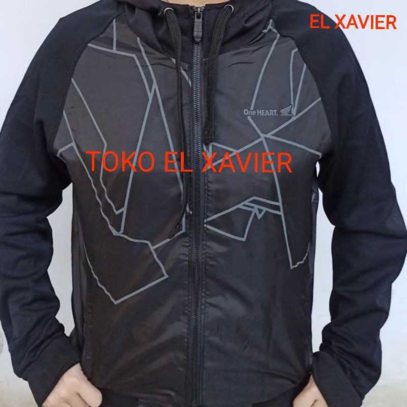 JAKET MOTOR HONDA VARIO BEAT GENIO SCOOPY ADV PCX ORI AHM (L)