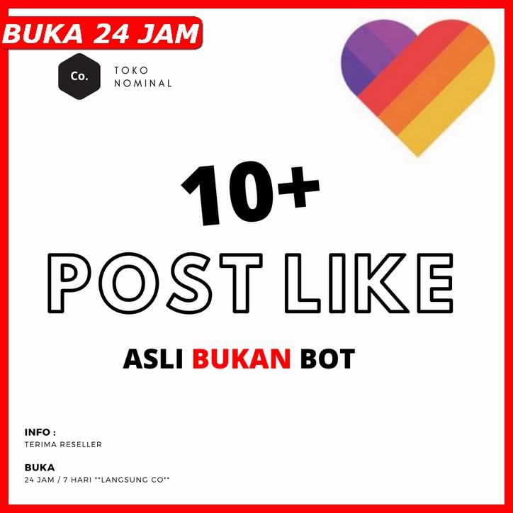 10+ like di aplikasi likee - jual jasa tambah like di likee aps bergaransi no drop