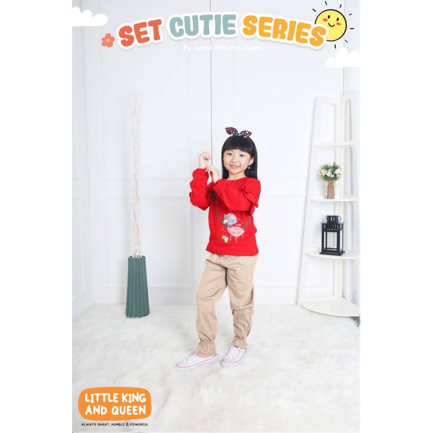 Setetelan anak Cutie Series by Little King &amp; Queen