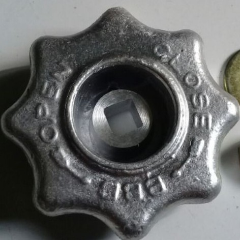 Handwil Kran Oksigen atau Putaran Kran Oksigen