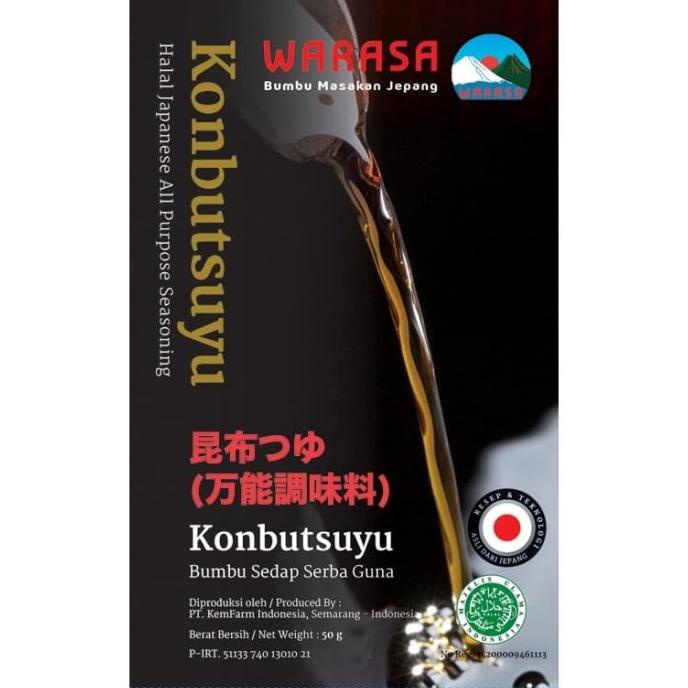 

Warasa Bumbu Konbutsuyu Japanese Sauce - Non MSG (Qty. 1 pack)