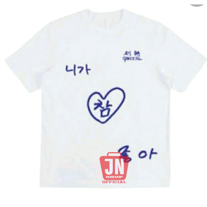 Kaos Super Junior Leteeuk Hand Drawing Super Show 9 Suju