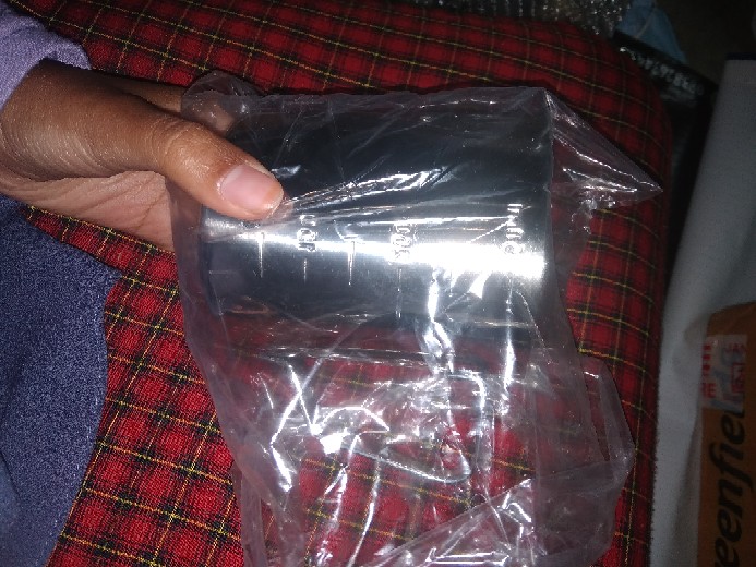 Milk Jug 350 Ml Pengaduk Susu Stainless Steel Plus Takaran