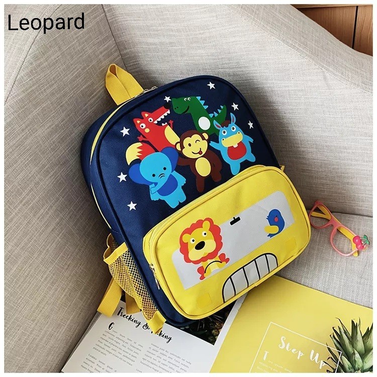 Tas Ransel Sekolah Mini Zoo Anak Laki Laki Paud TK SD