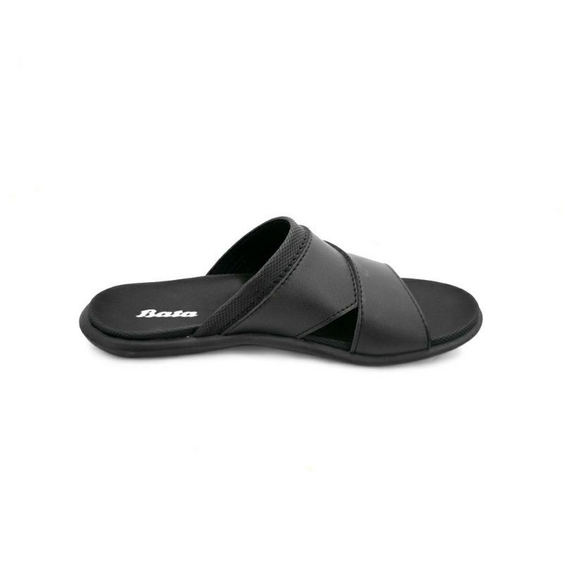 Bata Sandal Pria Skip Black - 8716195