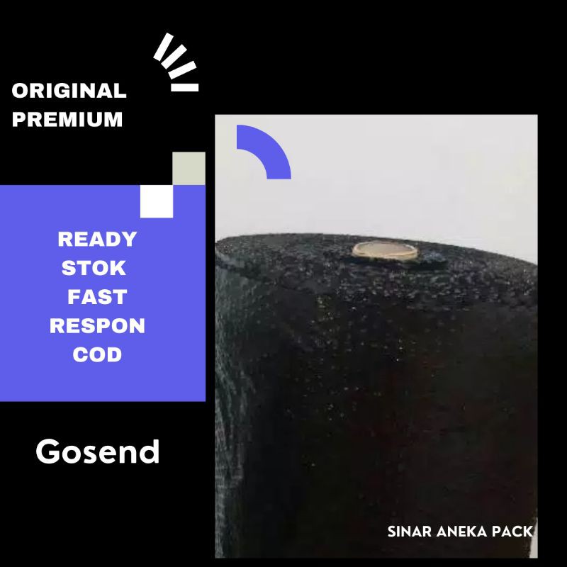 

Bubble Wrap Rol Hitam 50 m Taman Pinang Indah Sidoarjo