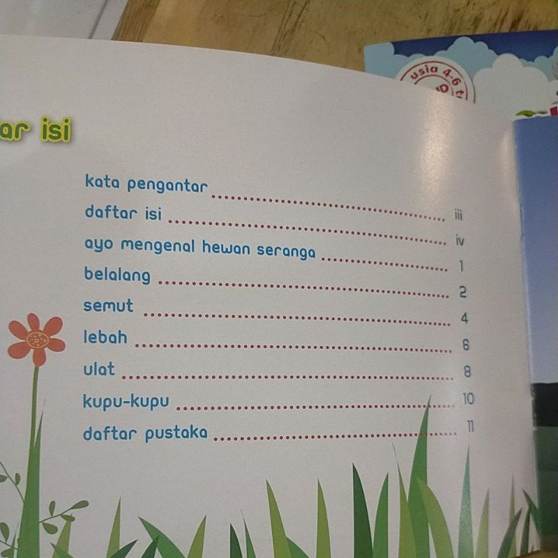 ORI buku TK paud aku tahu hewan serangga penerbit mediantara