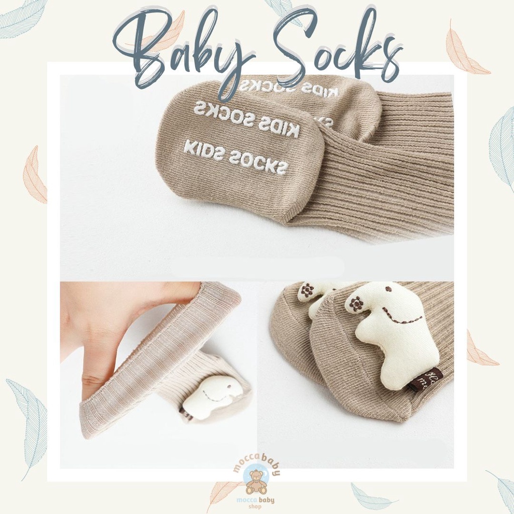 MBSS - Kaos Kaki Bayi Anak Laki Laki Perempuan Import Bahan Berkualitas / NEMOBABY