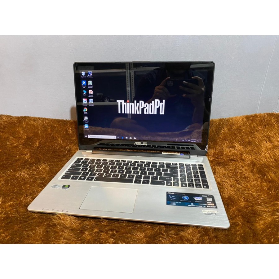 Laptop Gaming Desain Asus S550C Touch Core i5 3317U Nvidia Mulus - 85% NEW LAPTOP Touch Screen Desai