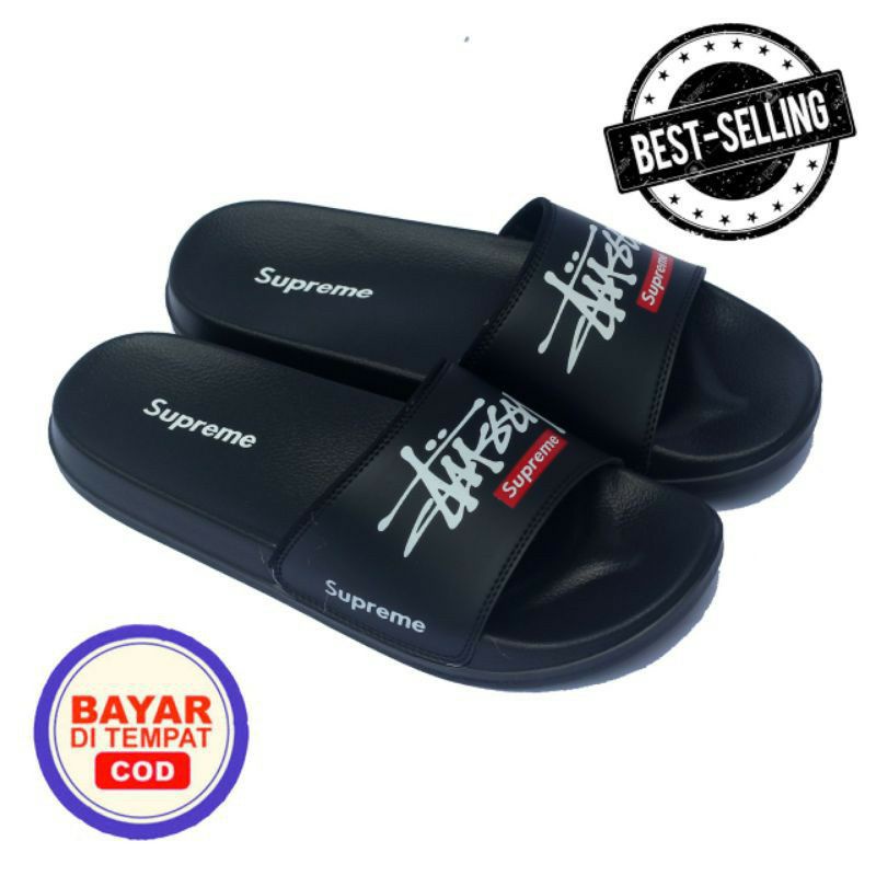 SALE STOK Sandal Pria Termurah! Sendal Pria Import Size 39-43-J