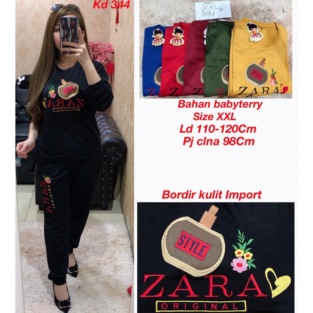 Setelan import babyterry JUMBO