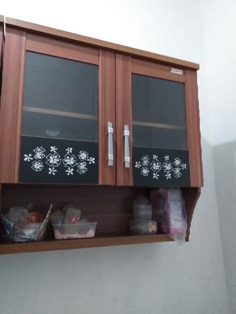 Kitchen Set 2 Pintu Atas Kaca  Modesto (promo Harga)