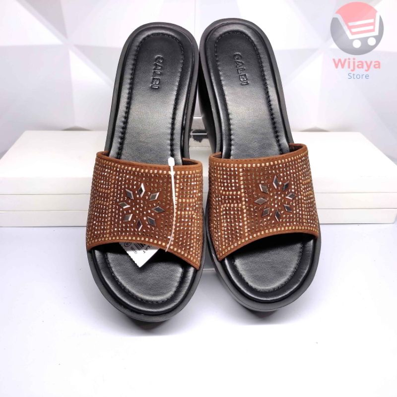 CALBI KLX - SANDAL WANITA CALBI ORIGINAL / SENDAL PESTA FASHION WEDGES TRENDY CEWEK PEREMPUAN DEWASA