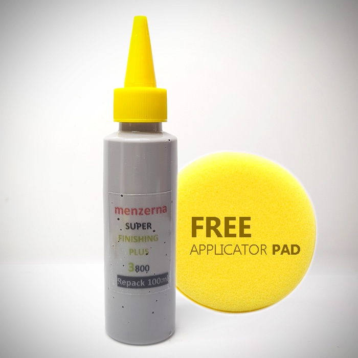Menzerna Super Finishing Plus 3800 / Menzerna SFP 3800 kemasan 100ml Obat Poles Mobil Motor