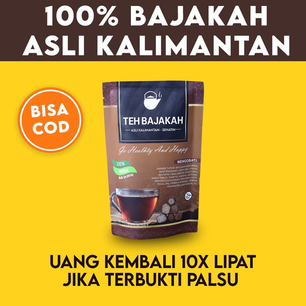 Sehatin Teh Akar Bajakah Asli Kalimantan Kayu Bajakah