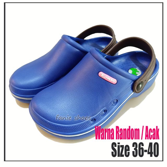 Komin Sandal Selop 36-40 Wanita / Sandal Selop Baim Wanita / Selop Karet Wanita / Sandal Perawat