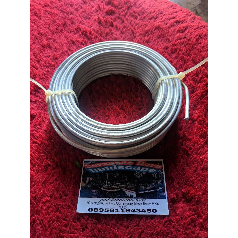 kawat bonsai alumunium (4mm)