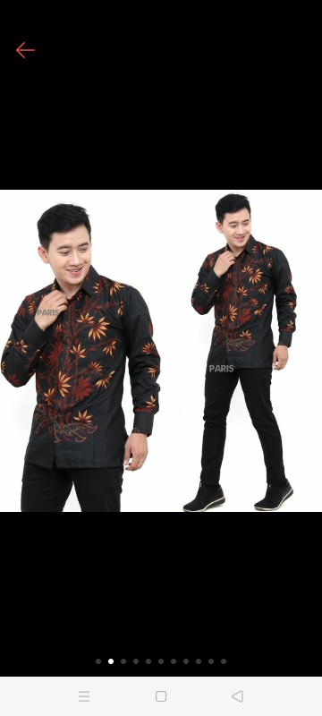 Batik Kalongan | Kemeja Batik Unggul Jaya Lengan Panjang