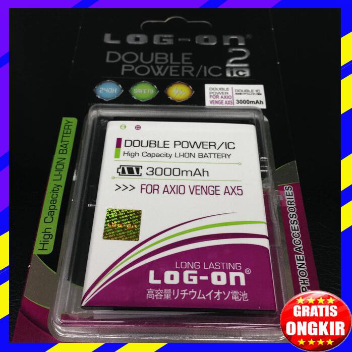 ACC HP BATERAI AXIOO VENGE AX5 3000MAH DOUBLE POWER LOG ON