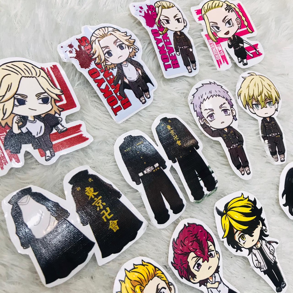 Set Sticker Tokyo Revengers Anime