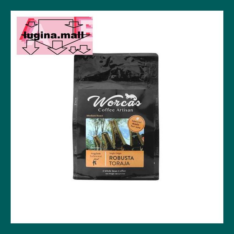 

Koptlu50G Worcas Kopi Robusta Toraja 100Gr - Medium Roast - Kopi Biji Lud5Sc