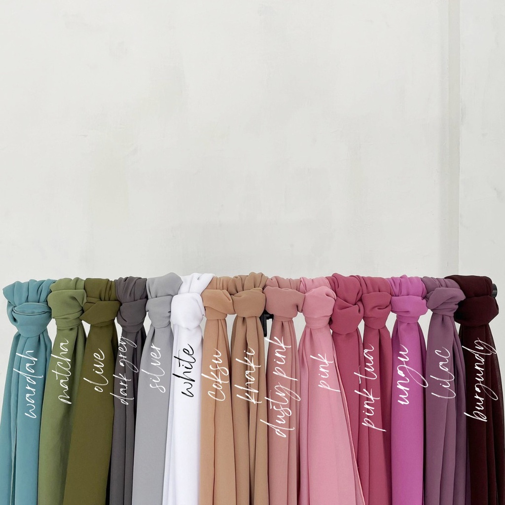TSK! - HIJAB PASHMINA CERUTY BABYDOLL MURAH KEKINIAN bisa cod