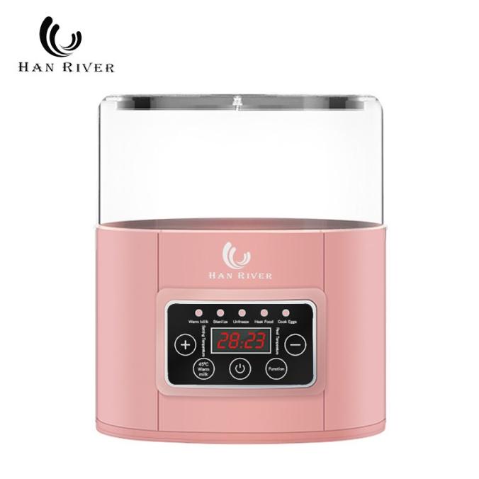 HAN RIVER HRNNQ01BU Bayi Twin Bottle Warmer Alat Steril Penghangat Bot