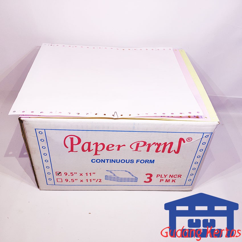 

Promo CONTINUOUS FORM 91/2 X 11 3PLY PAPERPRYNS