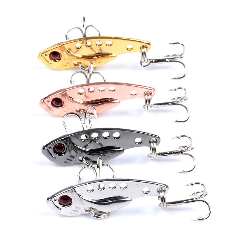 1Pcs Hot Metal VIB Fishing Lure 3.5cm 3.8g Umpan Pancing Swimbait Sinking Bait Bass Memancing