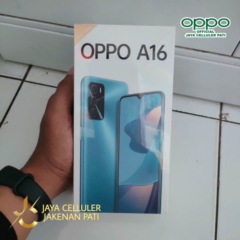 OPPO A16 3/32 TERBARU 5000 MAH BATREY BUKAN A15 A53 A5S A5 A54