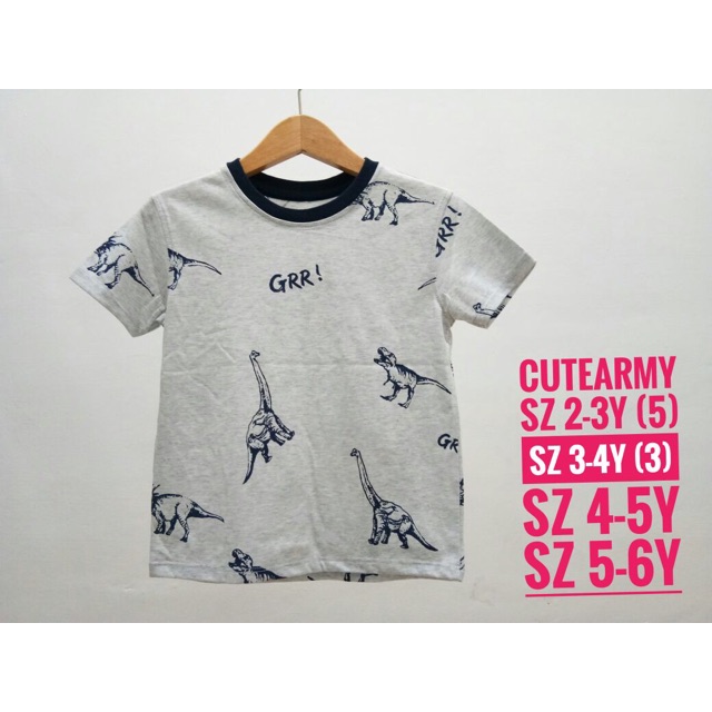 Baju Anak Laki Laki Cute Army Tshirt