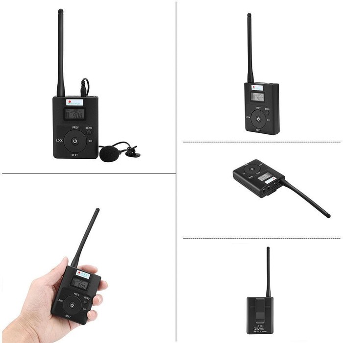 _Adudushop Fm Transmitter Long Range For Tour Guide System - Mic Portable Dengar Di Radio Fm