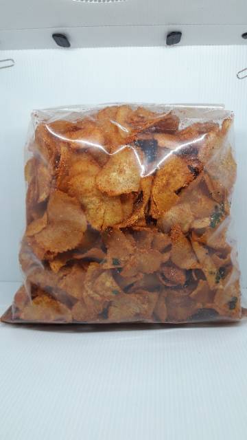 

250gram kripik singkong,original,pedas,extra pedas,balado,jagung bakar,BBQ