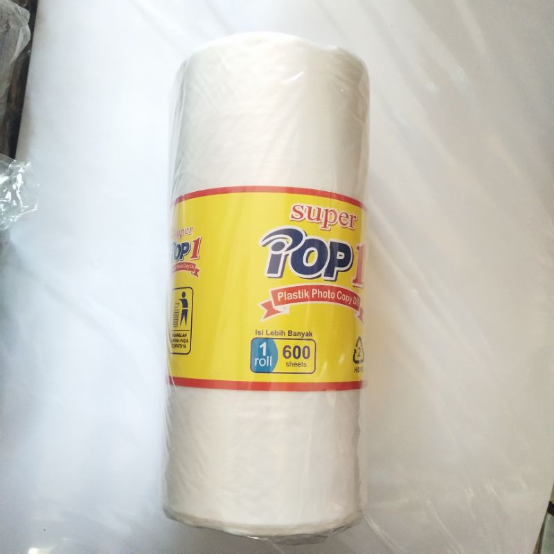 

Plastik Roll Fotocopy / Buah / Sayur Pop1 (1 Roll isi 600 lembar plastik)