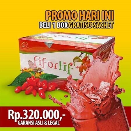 ⭐⭐⭐⭐⭐ TERLARIS PRODUK HERBAL ORI ORIGINAL DIJAMIN ASLI 100 % FIFORLIF ASLI - EXTRA 18 Sch PT ABE