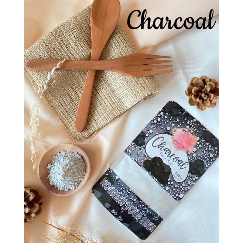 Charcoal Organic Face Mask -Gorgeous Queen-