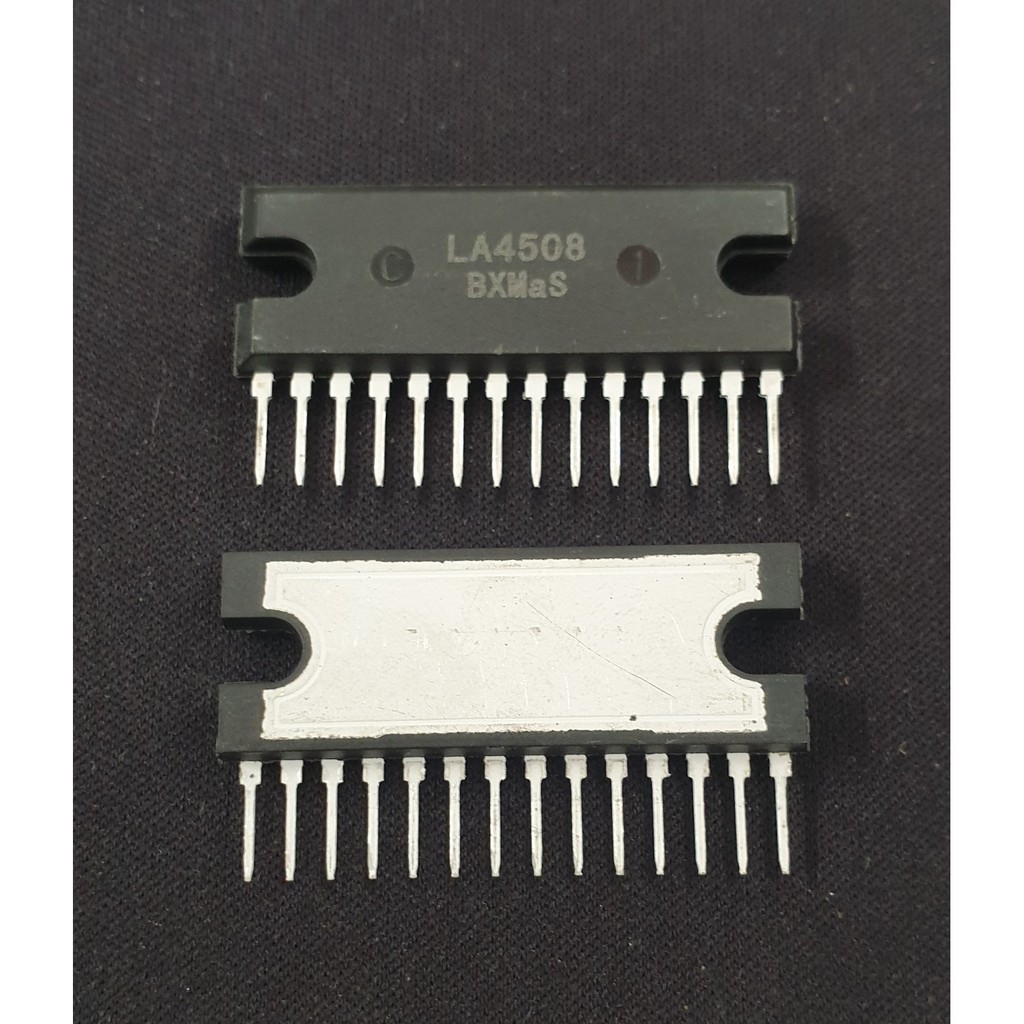 IC LA4508 LA 4508 2-Channel AF Power Amplifier utk Ampli merk Sharp