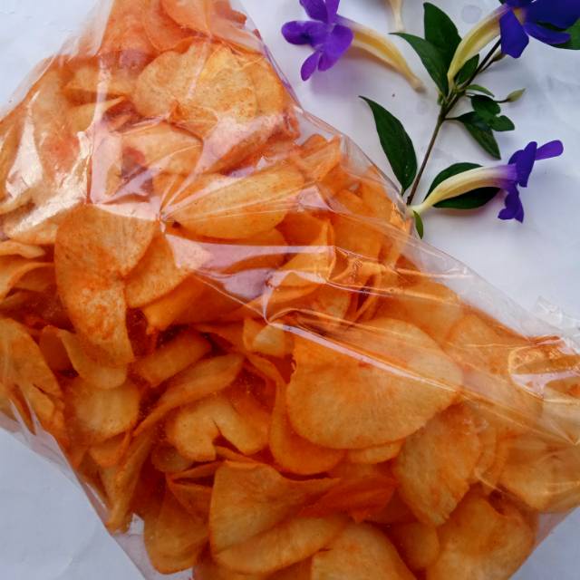

keripik singkong balado kemasan 500 gram