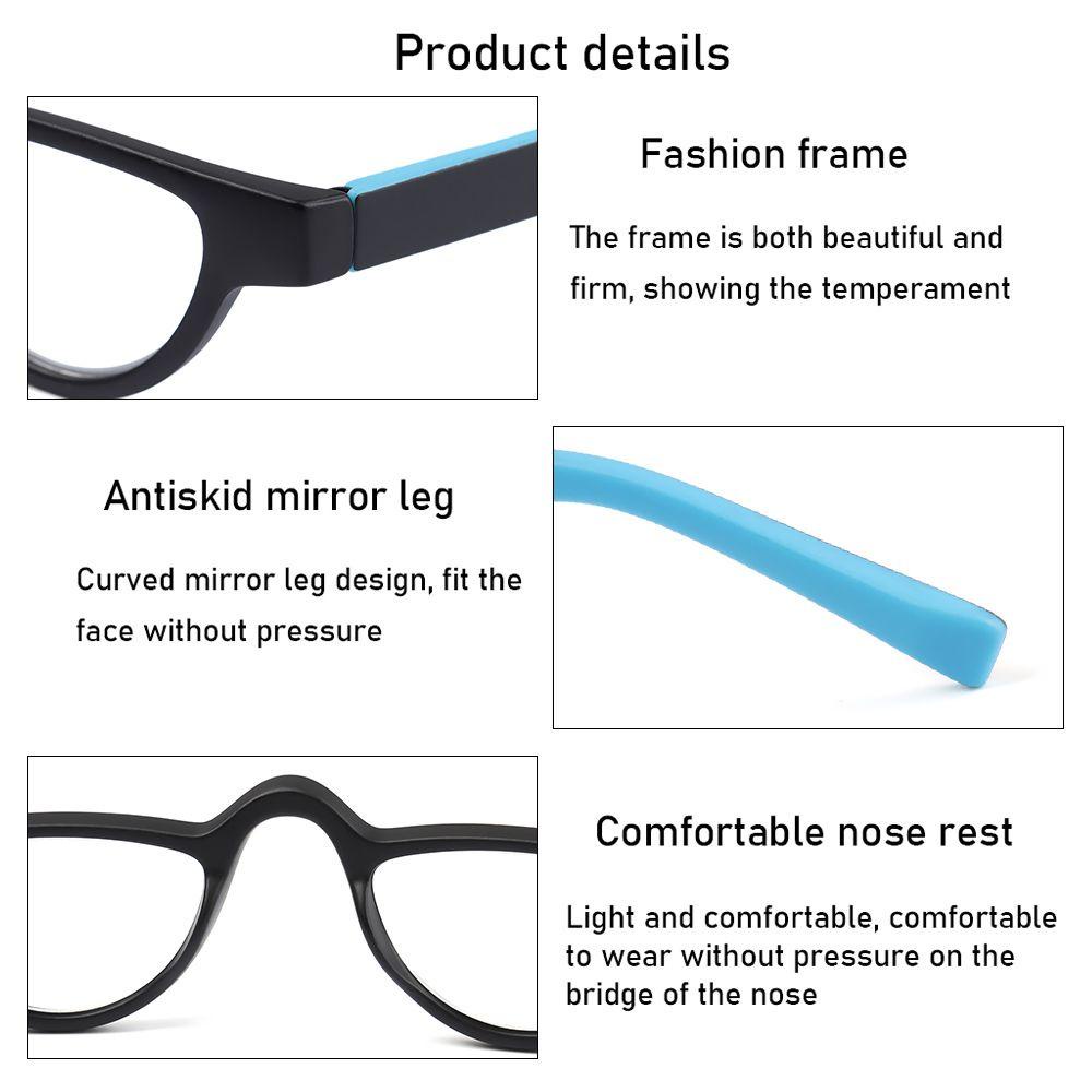 LILY +0~+3.5 Cat Eye Reading Glasses Portable Computer Goggles Diopter +0~+3.5 Hyperopia Glasses