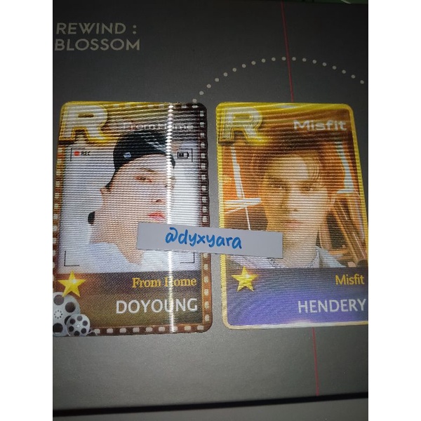 

R CARD DOYOUNG FROM HOME & HENDERY MISFIT